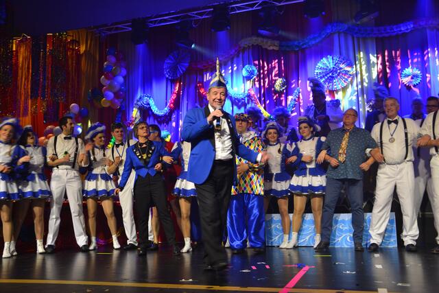 Rückblick auf vergangene Jahre in der Bütt.