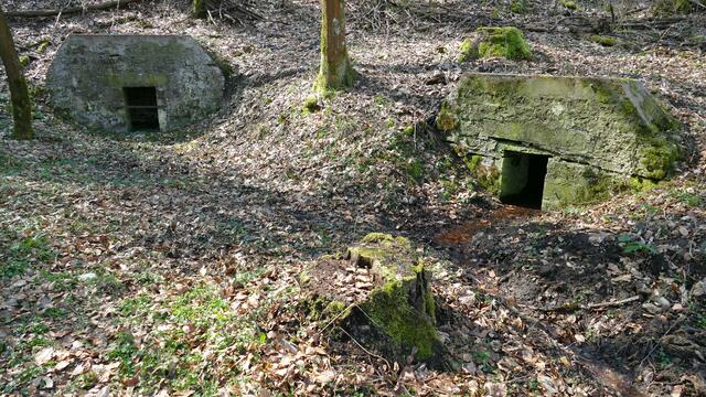 Die beiden Brunnenstuben gehören ebenfalls zu der Brunnenanlage, die 1912 ihre heutige Gestalt erhalten hat.