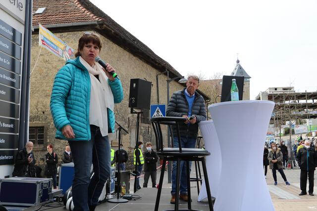 Marion Klemm, Vorsitzende der VBU fordert eine Öffnung der Geschäfte. | Foto: bea