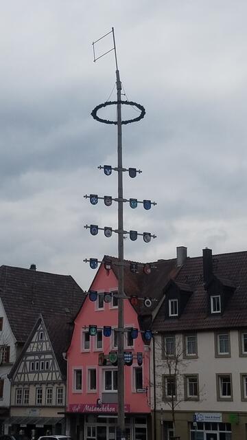 Das Schild an der Spitze fehlte einige Zeit.