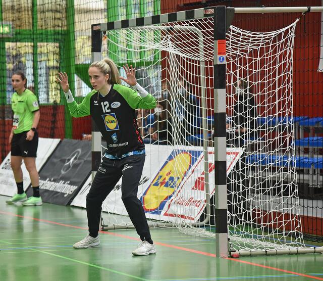 Sarah Wachter, die zunächst stark begann, dann gegen Isabel Gois ausgewechselt wurde.
FotoArchiv Merkel+Merkel