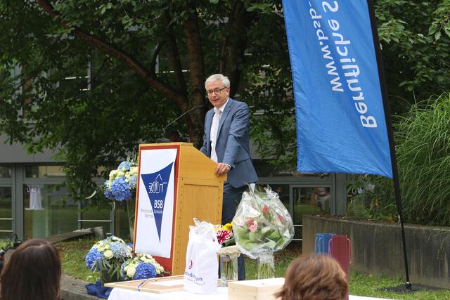 Auch Landrat Christoph Schnaudigel würdigte die Verdienste Sellins.