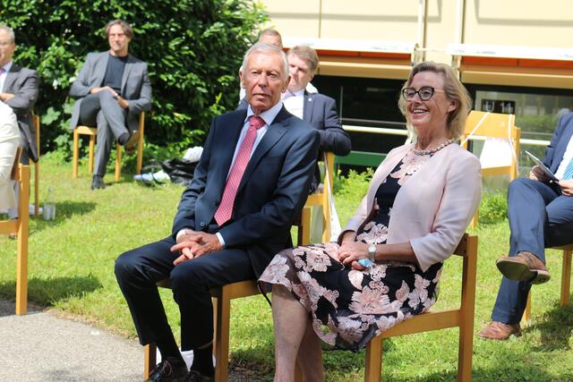 Barbara Sellin mit ihrem Mann Olaf.