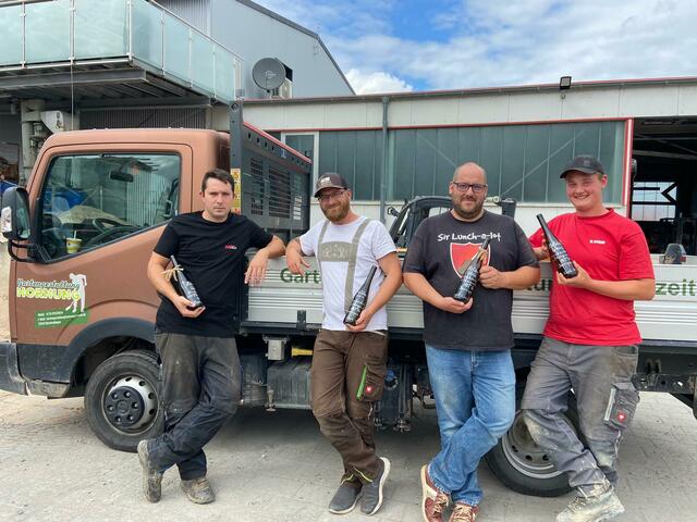 Wohlbehalten wieder zuhause: Christopher Nuber, Nils Hornung, Raimund Vieth und Marvin Sitzler (von links) | Foto: privat