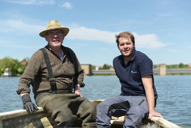 Fischer aus Lauffen. | Foto: Maren Moster