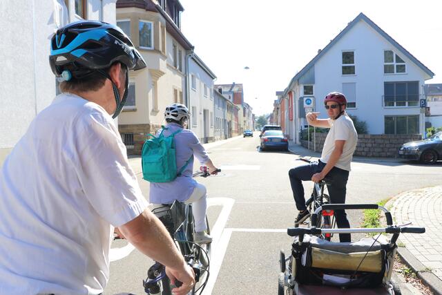 In entgegengesetzter Richtung fehlt die Beschilderung "Fahrradstraße". | Foto: bea
