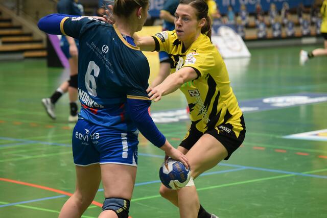 Inger Smits, die am 30.Jenner 21 in der Crunchtime den BVB zum 31:29-Sieg führte, jetzt in Bietigheim...
FotoArchiv Merkel+Merkel