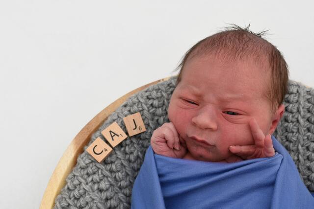 Caj Che Steinkuhle aus Forst kam am 30.09.2021 in der Fürst-Stirum Klinik Bruchsal zur Welt und wog bei einer Größe von 52 Zentimetern 3510 Gramm. | Foto: babysmile24.de