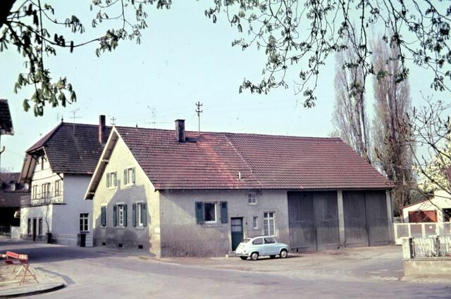 So sah das Anwesen in den 60er Jahren aus. Welches der beiden Gebäude war die eigentliche Mühle? | Foto: Stadtarchiv Bretten