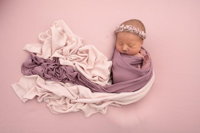 Marlene Petermann aus Bruchsal kam am 04.03.2022 in der Fürst-Stirum Klinik Bruchsal zur Welt und wog bei einer Größe von 50 Zentimetern 2790 Gramm. | Foto: babysmile24.de