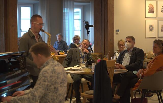 Jubiläum 2022 Jan Prax und M. Sörös | Foto: Heidrun Kirchgeßner 