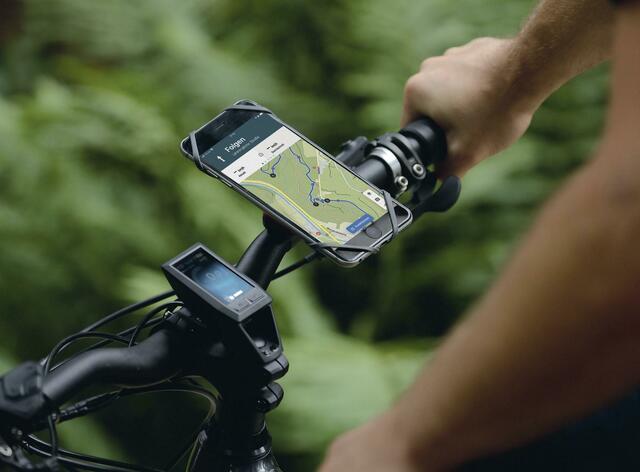Mit dem Smartphone sind digitale Features, die wir vom Auto gewohnt sind, längst am Fahrrad angekommen. Foto: Rixen &amp; Kaul GmbH/akz-o | Foto: Rixen &amp; Kaul GmbH/akz-o