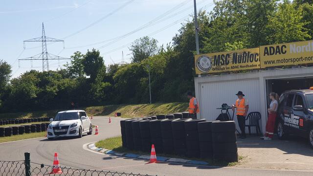 Kevin Panitz mit dem Suzuki Swift Sport 