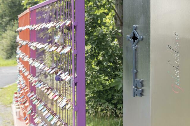 Gedenkschlösser. Foto: Deutsche Friedhofsgesellschaft/akz-o | Foto: Deutsche Friedhofsgesellschaft/akz-o