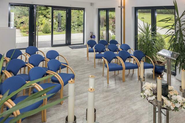 Trauerhalle. Foto: Deutsche Friedhofsgesellschaft/akz-o | Foto: Deutsche Friedhofsgesellschaft/akz-o