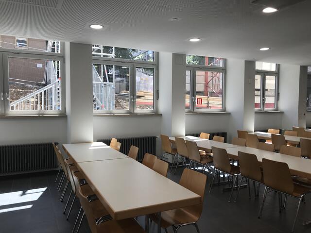 Die Schüler erhalten lichtdurchflutete Räume in der neuen Mensa. | Foto: kuna