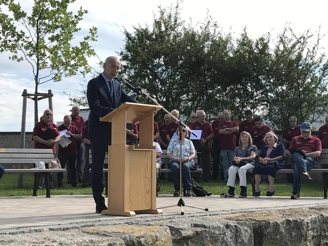 Martin Michel, Pfarrer und stellvertretender Vorsitzender des Vorstandes im Bezirksverband Nordbaden