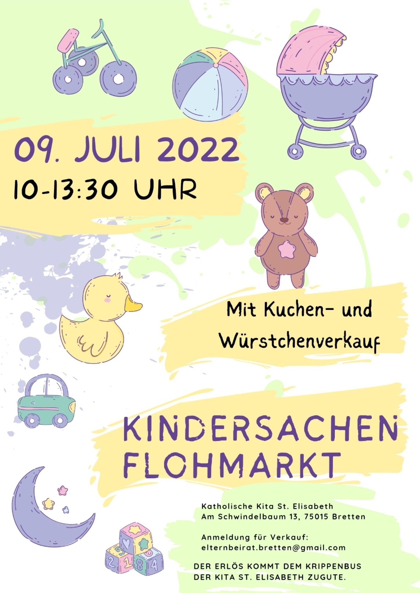  KINDERSACHEN FLOHMARKT - Bretten Bildidee 