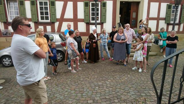 Allerlei wissenswertes gab es über die Fauststadt Knittlingen zu lernen. | Foto: Uwe Kretz