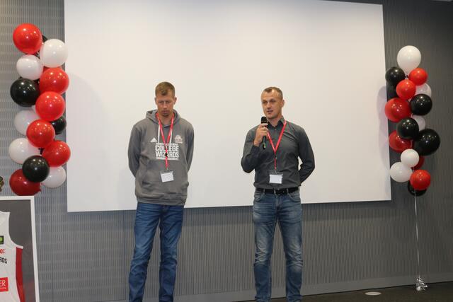 Der Geschäftsführer der College Wizards Zoran Seatovic (rechts) und Coach Rouven Roessler | Foto: ger