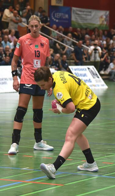 Siebenmeterspezialistin Alina Grijseels
FotoArchiv Merkel+Merkel