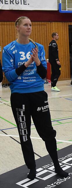 Helen van Beurden, die sogar noch Yara ten Holte übertrumpfte...Trotz ihrer fantastischen Gehäuse-Performance no  chance versus den BVB...
Große Säule und immer wieder ein wichtiger Faktor für Heikle Ahlgrimm und die Flames, um die LIGA zu halten...
FotoArchiv Merkel+Merkel