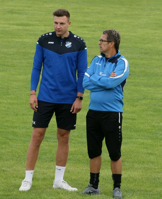 Co-Trainer Philipp Hauk und Trainer Sakib Nadarevic können sich auf ein starkes Team verlassen | Foto: Claudia Hauk
