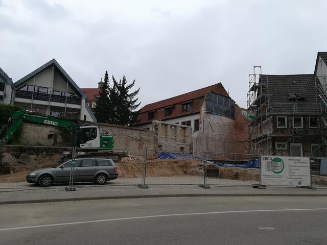 Die Abbrucharbeiten rund um das Böcklehaus sind fast abgeschlossen. | Foto: ger