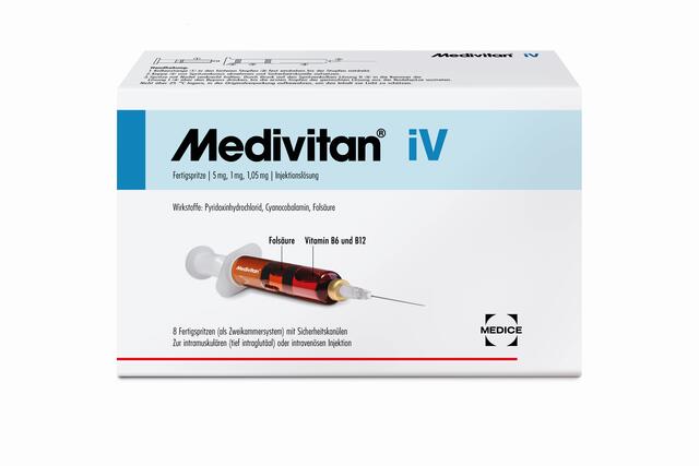 Eine ärztlich verabreichte Aufbaukur mit den Vitaminen B6, B12 und Folsäure kann Long-Covid Symptomen entgegenwirken. | Foto: White-Lines Medienservice