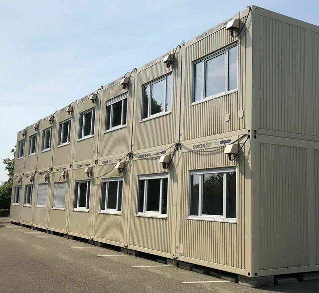 Ähnlich wie auf diesem Beispiel-Foto wird die geplante zweigeschossige Wohnanlage in Maulbronn aussehen. | Foto: Alego GmbH