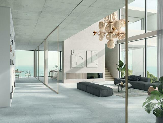 Durch die Wahl eines langlebigen, ökologisch verträglichen Materials wie der keramischen Fliese kann jeder Bauherr seinen C02-Fußbabdruck verbessern und zugleich Geld sparen. Foto: Deutsche Fliese/Gepadi/akz-o | Foto: Deutsche Fliese/Gepadi/akz-o