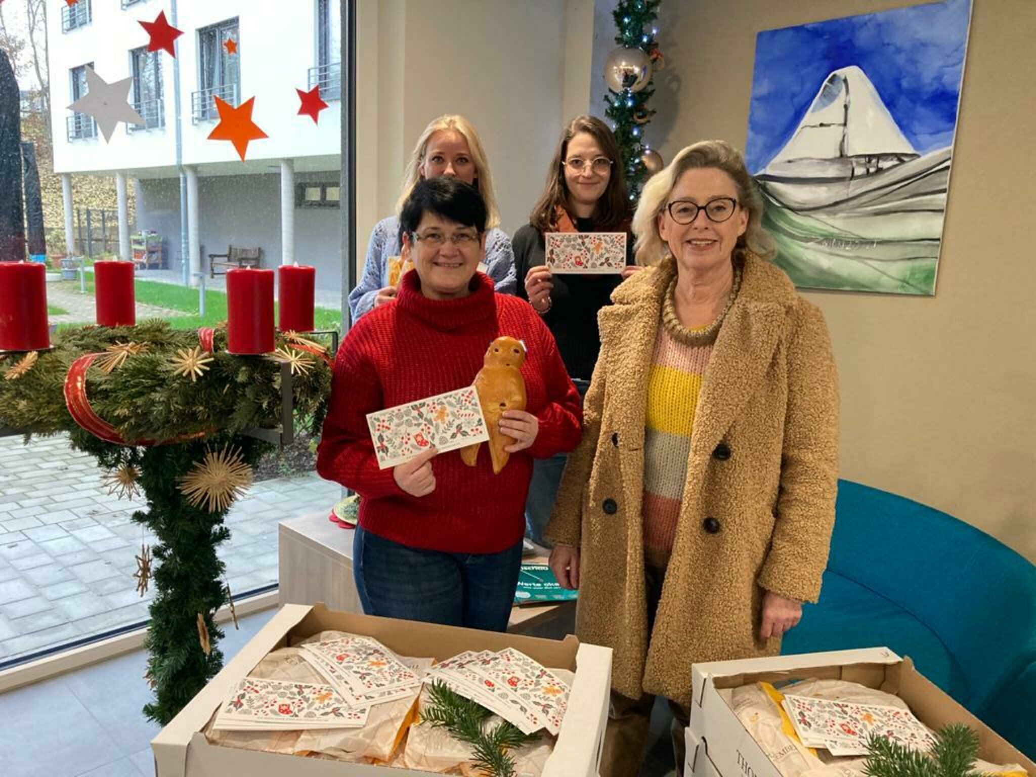 Zeichen der Zuneigung und des Dankes: 1.200 Dambedeis für Altenheime ...