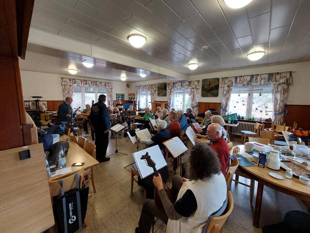 Workshop am Wochenende für das Konzert