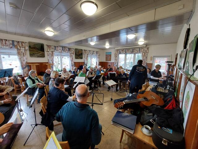 Workshop am Wochenende für das Konzert