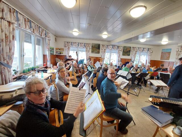 Workshop am Wochenende für das Konzert