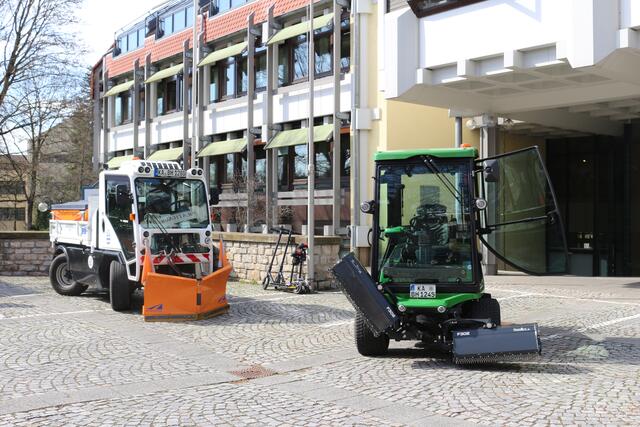 Die Arbeitsgeräte der Stadtreinigung. | Foto: kuna
