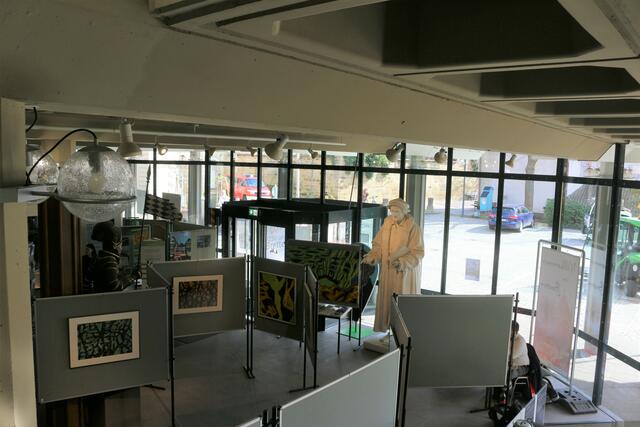 Auch die Kunst kam beim "Treffpunkt Rathaus" nicht zu kurz. | Foto: kuna