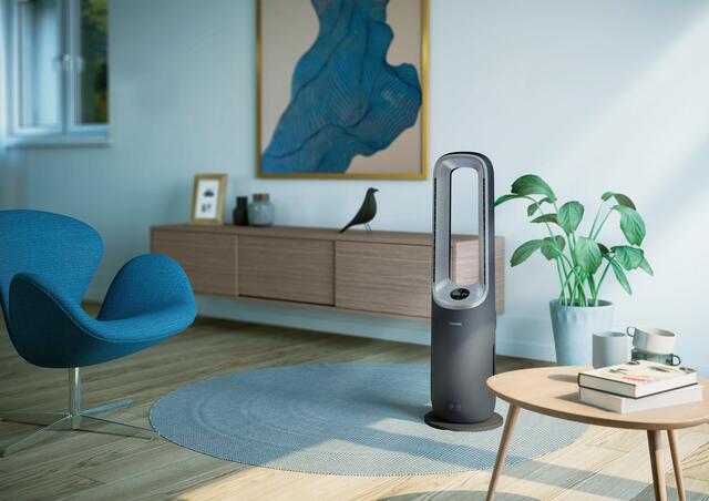 Weltweit erster Luftreiniger mit künstlicher Intelligenz passt Luftqualität, Helligkeit und Temperatur automatisch an die Bedürfnisse der Anwender an. | Foto: Quelle: Philips Domestic Appliances / TRD Digtial und Technik