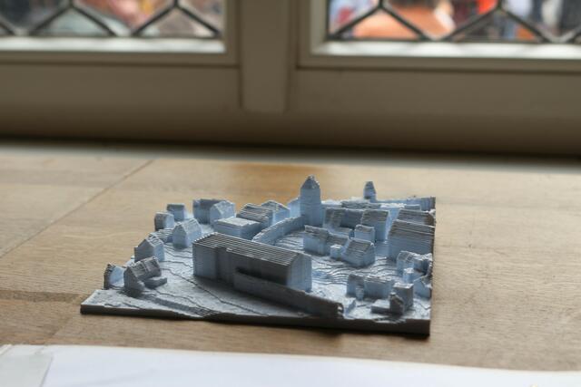 Einige der frühen Entwürfe des Stadtmodells. | Foto: kuna