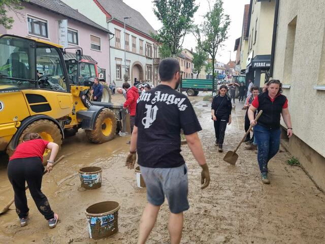 Überflutungen in Gondelsheim am vergangenen Sonntag | Foto: Rupp