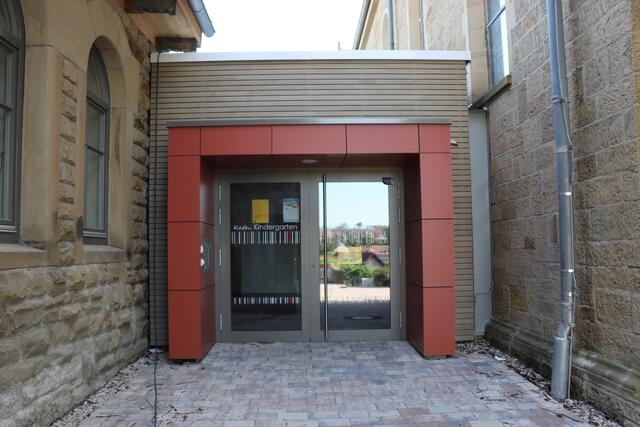 Eingang Kindergarten | Foto: Gemeinde Oberderdingen