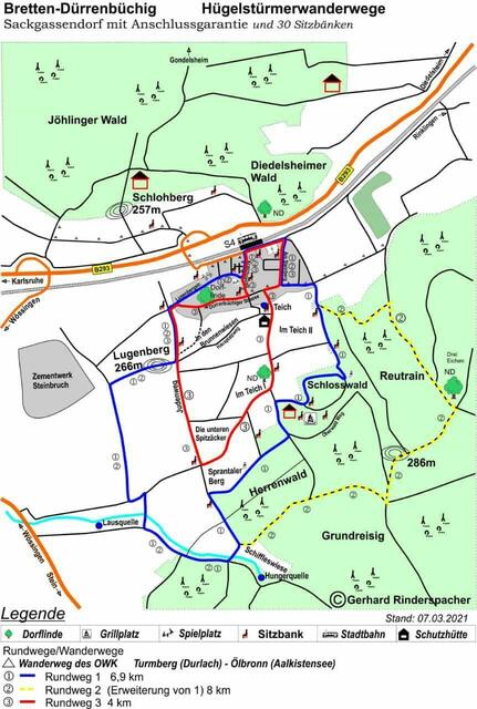 Wanderplan auch in www.mein-duerrenbuechig.com 