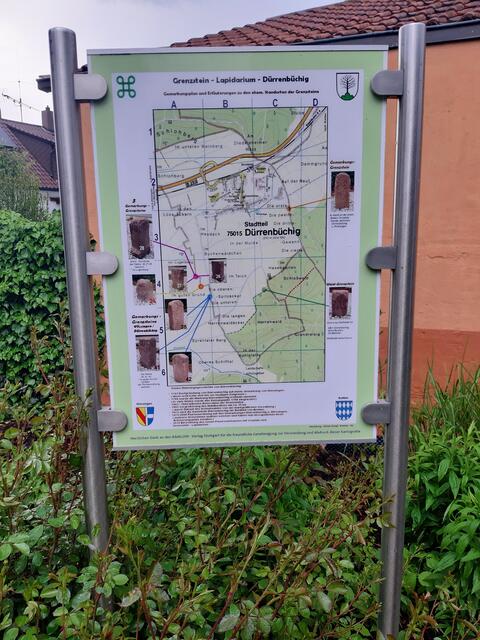 Grenzstein-Lapidarium beim Feuerwehrhaus 