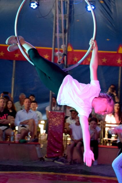 Luft-Akrobatik. | Foto: Förderverein Schillerschule Bretten e.V.