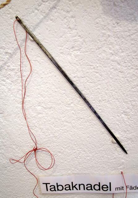 Tabaknadel | Foto: Helmut Lang