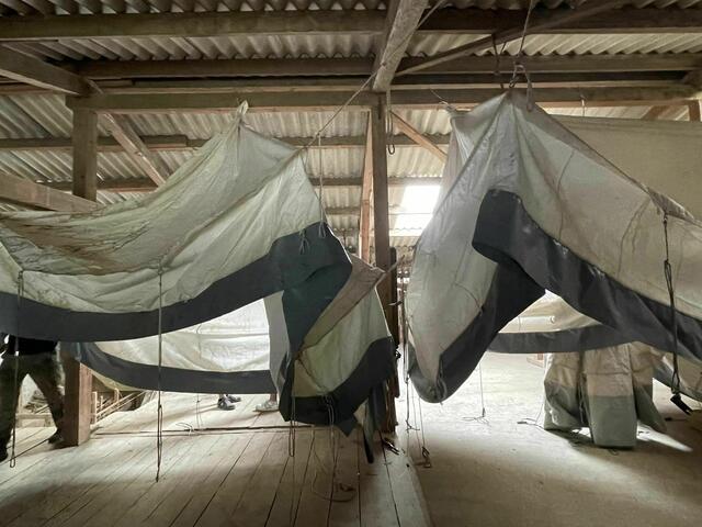 Zelte im "Trockendock" | Foto: KLJB Neibsheim