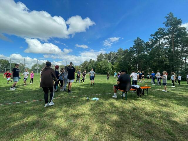 Auf dem Sportgelände wurden verschiedene Spiele angeboten | Foto: KLJB Neibsheim