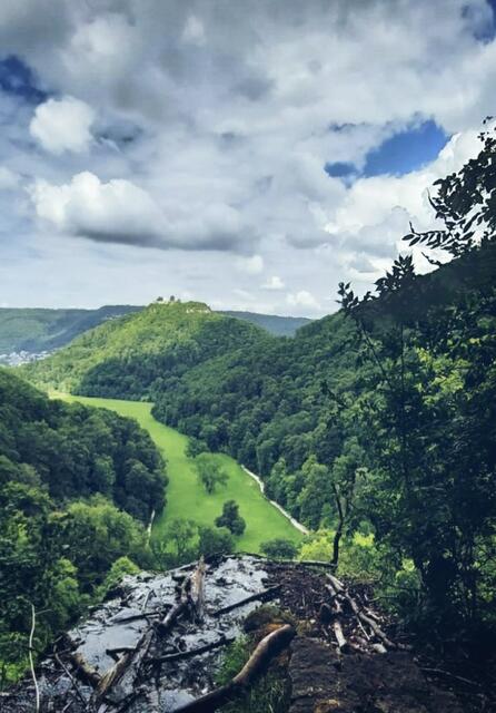 Marc Kanitzer: "Blick vom Wasserfall-Kiosk Hochwiese, Uracher Wasserfall. Wirklich ein traumhafter Ort." | Foto: Marc Kanitzer