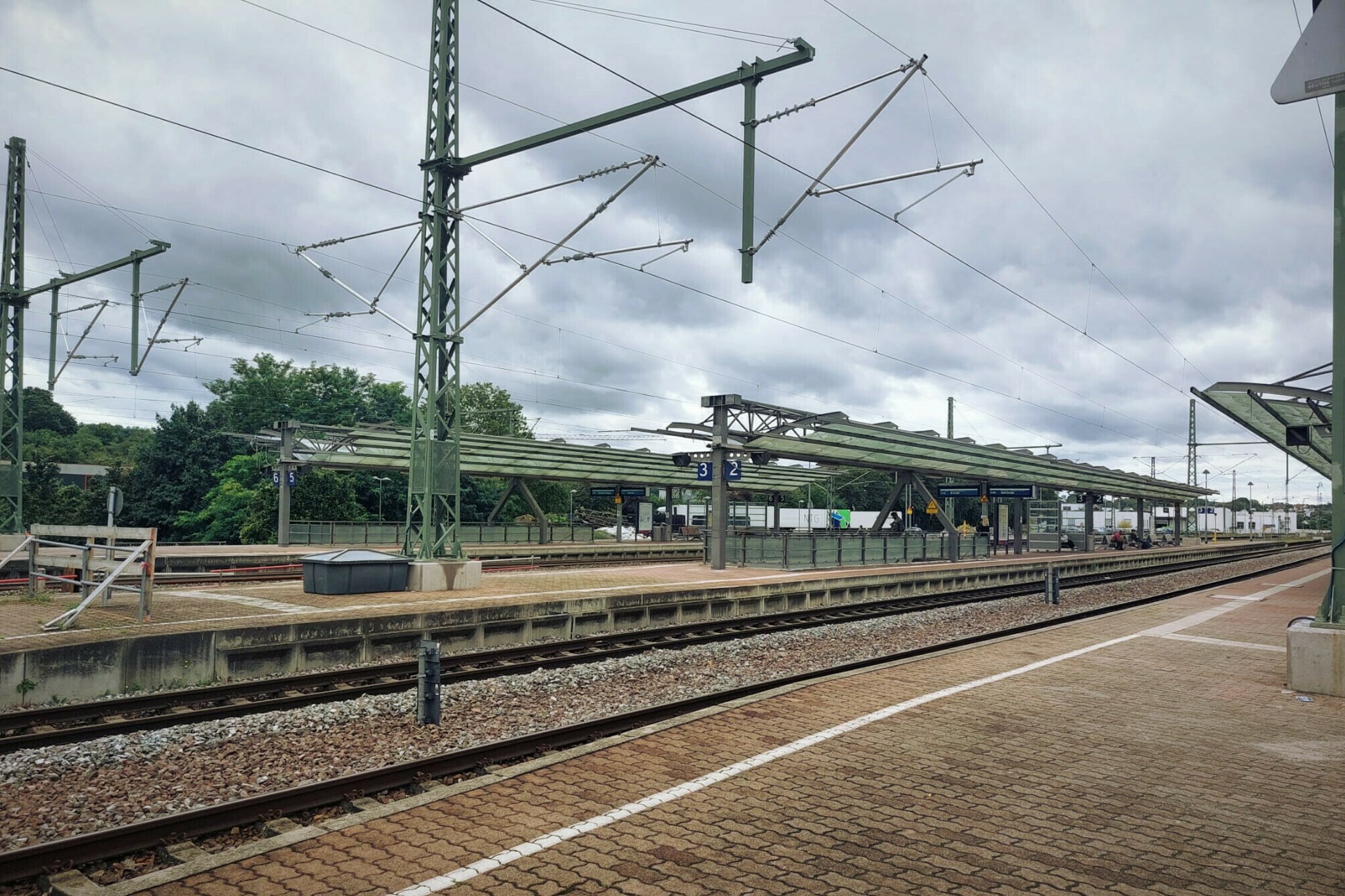 Barrierefreier Umbau bis Mitte 2024 geplant Bauarbeiten am Bahnhof