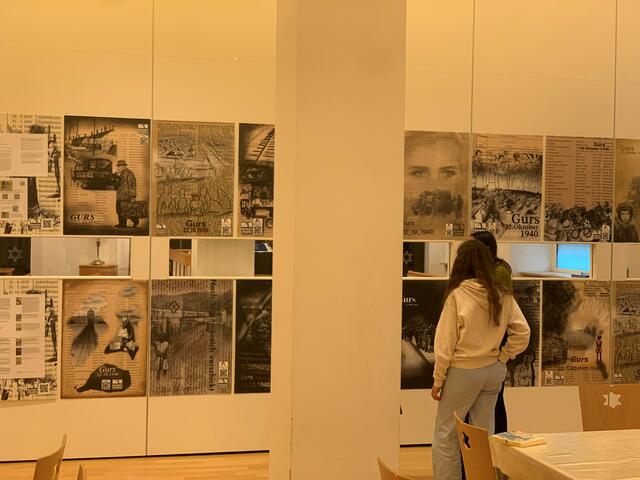 In der Synagoge in Pforzheim ist eine Ausstellung über die Deportation der jüdischen Mitbürger nach Gurs zu sehen. | Foto: privat